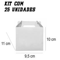 25 Caixinhas Com Alça Para Caneca / Xícara 325ml 9cm x 11cm x 10cm Kit