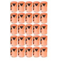 25 Capa de Porca Boliviana Laranja Metalizada 32/33mm 25 Capa de Porca Boliviana Laranja Metalizada 32/33mm