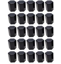 25 Capa De Porca Hungara Black Preta Caminhão 32mm 33mm 25 Capa De Porca Hungara Black Preta Caminhão 32mm 33mm