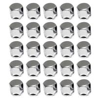 25 Capa De Porca Parafuso Sextavada Cromada Kia Bongo 23mm 25 Capa De Porca Parafuso Sextavada Cromada Kia Bongo 23mm