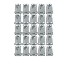 25 Capa Porca Suiça Mini Belga Roda Caminhão 32mm