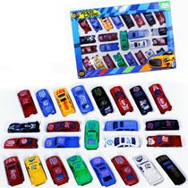 25 Carro Brinquedo Roda Livre Colecionavel Modelos