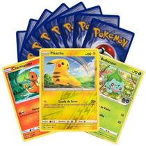 25 Cartas Pokemon Original Sem Repetições Com 01 Brilhante Garantida Ótimo Estado