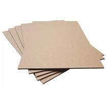 25 Chapas De Papelão 67cm X 51cm Resistente Espessura 3mm