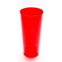 25 Copos Long Drink Acrílico Cristal Colorido 330ml Festas - M&Ca Plásticos