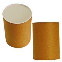 25 Embalagens Tubo Lata Papelão 14x10 c/ tampa Colorida Papelão Kraft Para Brindes e Lembrancinhas