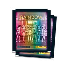 25 Figurinhas Rainbow High Viva As Suas Cores Panini = 5 Envelopes