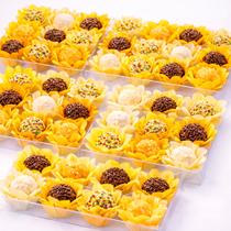 25 Forminhas Para Doces Finos Decoração Liz Tons Amarelo 25 Forminhas Para Doces Finos Decoração Liz Tons Amarelo