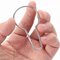 25 Gancho Pera Grande Para Cortina Provador Loja Reforçado 11225 25 Gancho Pera Grande Para Cortina Provador Loja Reforçado 11225