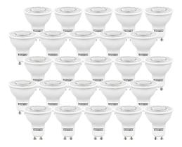 25 Lâmpada De Led Dicróica Mr16 Tdl 50 7w Gu10 Taschibra 4000k