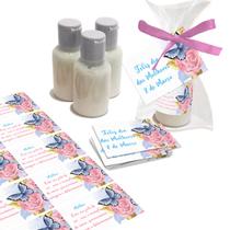 25 lembrancinha dia internacional da mulher rosa borboleta