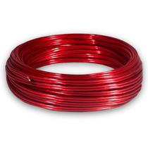 25 Metros Fio Cabo De Som Bicolor Preto e Vermelho 2x14 Awg 12v Duplo Automotivo Para Alto Falante