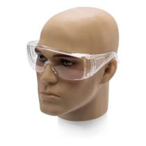 25 Óculos Proteção Segurança Sobrepor Transparente Anti Risco - FERREIRA MOLD
