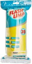 25 Panos Multiuso Ideal Para Limpar e Dar Brilho Flash Limp 25 Panos Multiuso Ideal Para Limpar e Dar Brilho Flash Limp