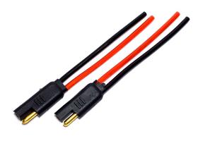 25 Par Conector 2 Vias com Fio 4,0mm Conector Som Automotivo