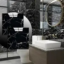 25 Placa Adesiva Mármore 3d Auto Colante Parede 60x60cm Luxo