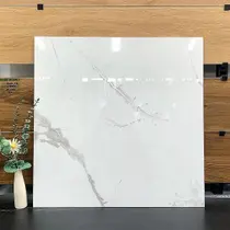 25 Placas Adesiva Parede Painel Branco Mármore 60x60cm Top