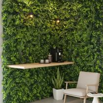 25 Placas de Alta Qualidade Plantas Artificiais para Jardim Vertical Indicado Decoração Área Interna