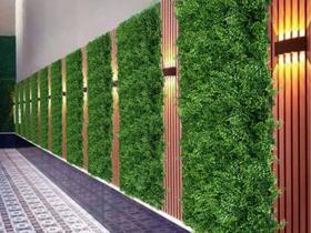 25 Placas de Alta Qualidade Plantas Artificiais para Jardim Vertical Indicado Decoração Área Interna