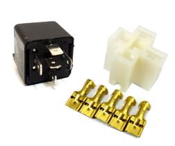 25 Rele Universal 5 Pinos 12V 30/40A e 25 Porta Relês 5 vias