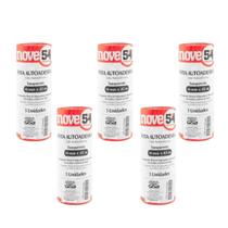 25 rolos de fita auto adesiva 48mmx45m transparente nove954