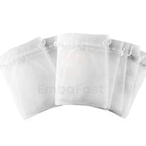 25 Sacos de Organza 20x30cm Cores Saquinho Tule Tecido Voil Embalagem Grande Lembrancinha Festa - EmbaFast Distribuidora