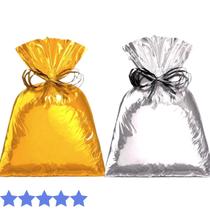 25 Sacos De Presente Metalizado Embalagem 60x90 Grande Cores