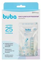 25 Sacos Para Armazenar Congelar Leite Materno 200ml Buba 25 Sacos Para Armazenar Congelar Leite Materno 200ml Buba