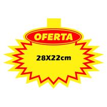 25 SPLASH OFERTA Cartaz Supermercado - Melhor Avaliação 28x22cm