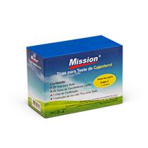 25 Tiras de Colesterol Individual Mission