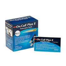 25 Tiras de Glicose Individuais On Call Plus II