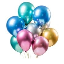 25 Unidades Balão Bexiga 5 Polegadas Cromado Para Festas