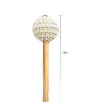 25 unidades Varetas Mini Bolinha de Pérolas 25 unidades Varetas Mini Bolinha de Pérolas