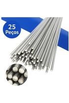 25 Varetas Solda Mágica Alumínio com fluxo interno Baixa Temperatura Barra Ferro Inox Metal 25 Varetas Solda Mágica Alumínio com fluxo interno Baixa Temperatura Barra Ferro Inox Metal