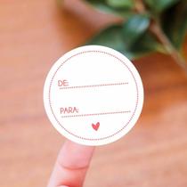 250 adesivos personalizados - 5x5cm - vinil
