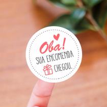 250 adesivos personalizados - 5x5cm - vinil