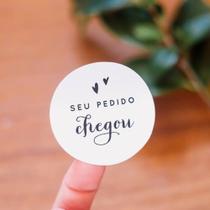 250 adesivos personalizados - 5x5cm - vinil