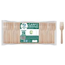 250 Garfo De Madeira Para Sobremesa Doces Frutas Theoto
