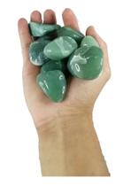 250 grs Quartzo Verde Pedra Rolada Semi Preciosas A Grade