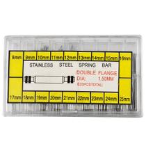 250 Pinos Fino de Mola - 8mm a 25mm 250 Pinos Fino de Mola - 8mm a 25mm