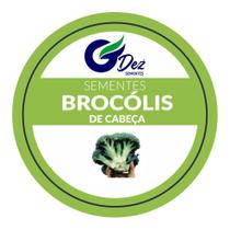 250 Sementes De Brócolis De Cabeça