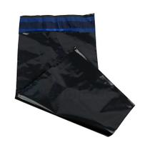 250 Un Envelope 13x25cm Reciclado Preto Para Ecommerce