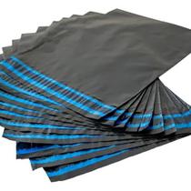 250 Un Envelope 19x25cm Reciclado Preto