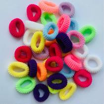 250 Xuxinhas Pipoquinha colorida / Elásticos / Rábico / Liguinha / Pacotão