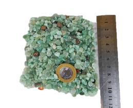 250g De Pedra Rolada Cascalho De Quartzo Verde Natural Chakra