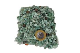 250g De Pedra Rolada Cascalho Quartzo Verde Natural Chakra