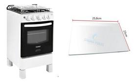 258X230 Vidro Interno Do Forno Do Fogão Consul Facilite 4 Bocas