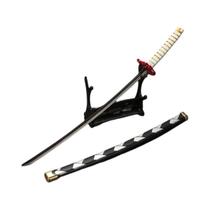 25cm Demon Slayer Tanjirou Katana Anime Ghost Killer Cosplay Metal Prop Espada Decoração De Casa