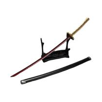 25cm Demon Slayer Tanjirou Katana Anime Ghost Killer Cosplay Metal Prop Espada Decoração De Casa