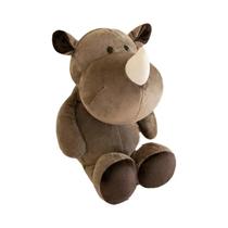 25cm Kawaii Selva Animal Brinquedos De Pelúcia Para Crianças Cão Zebra Elefante Leão Raposa Girafa